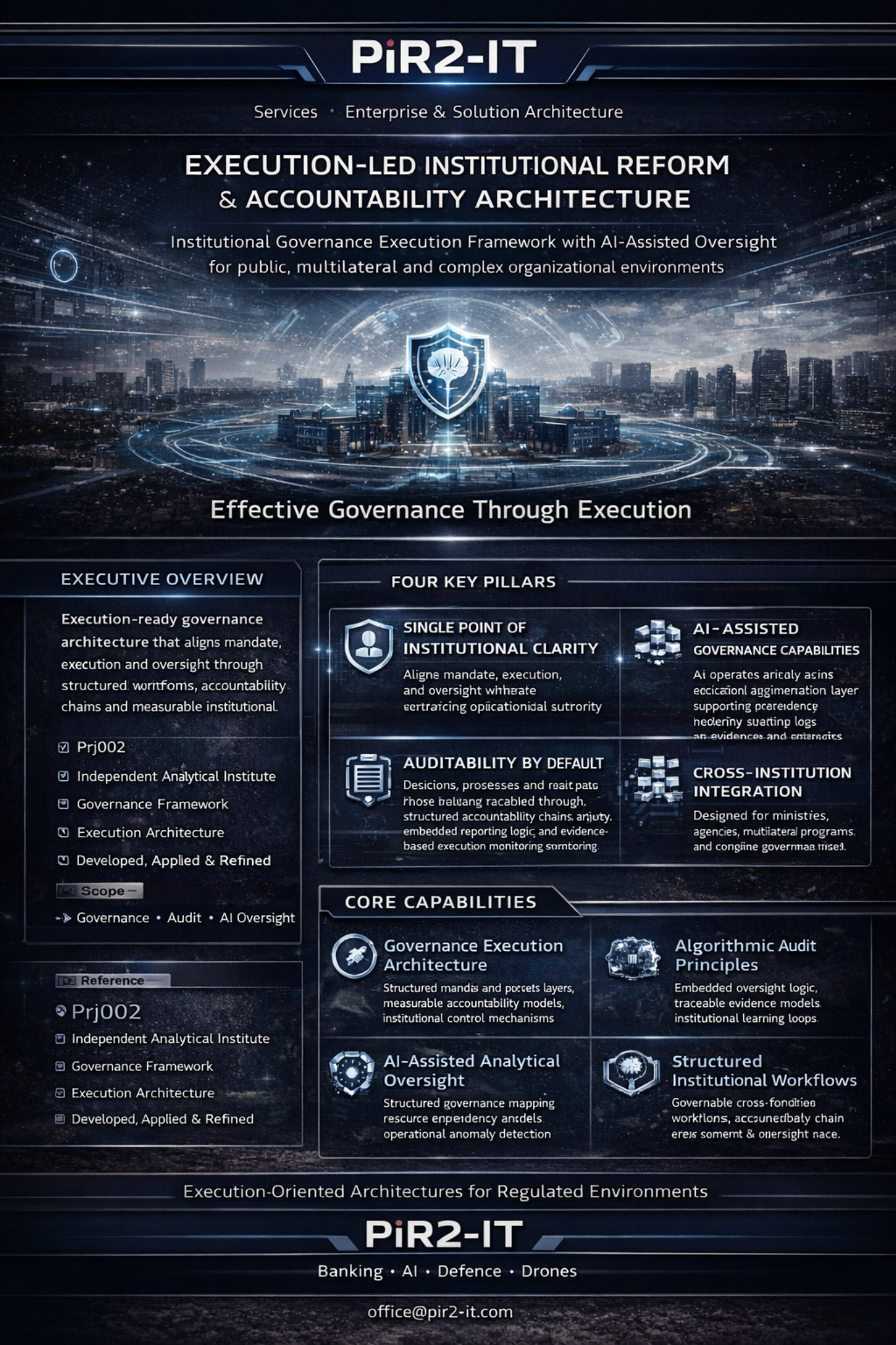 Institutional Governance Framework